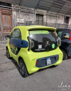 Parkování v Římě, Itálie - Trend malých vozů